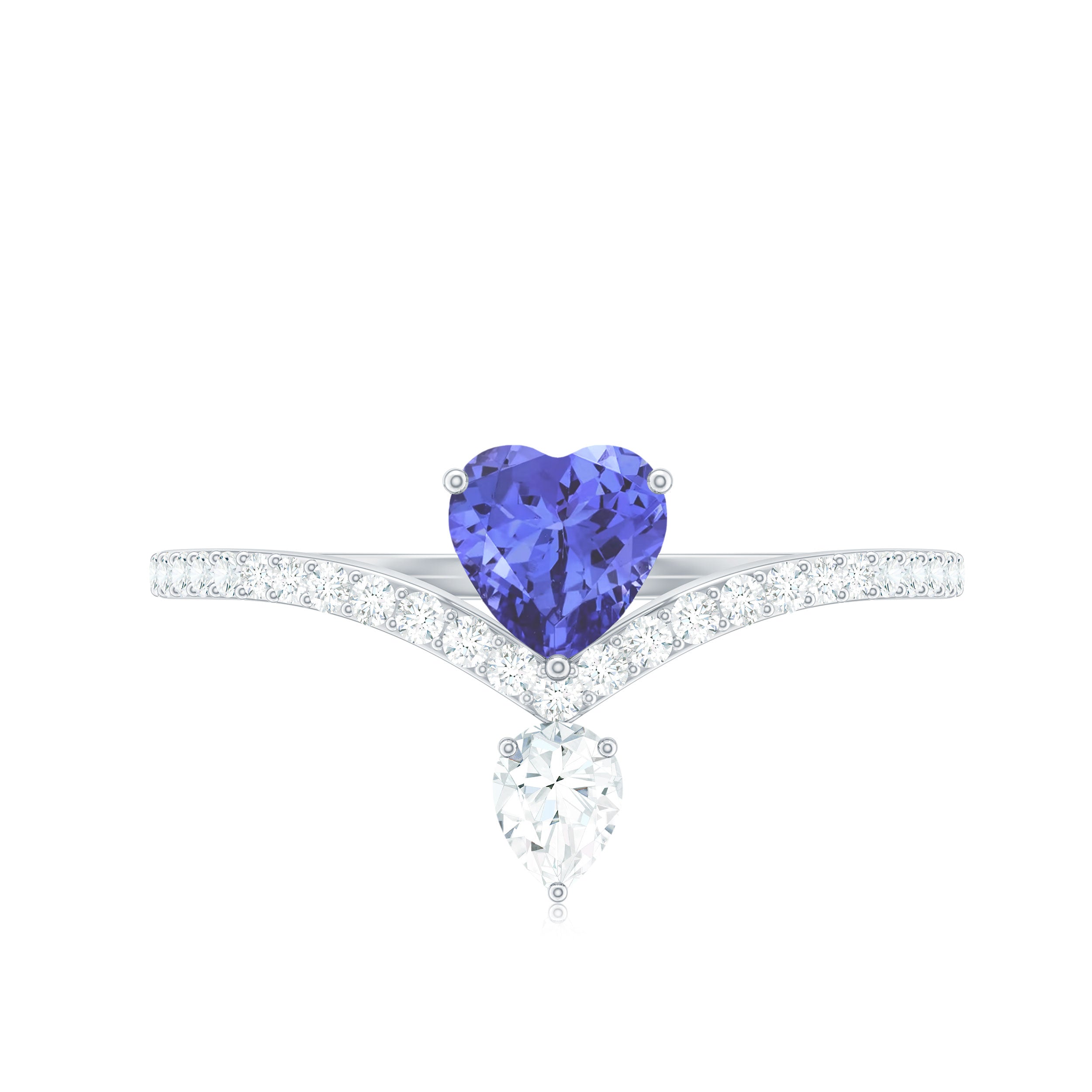 Tanzanite Ring with Diamond Accents shops