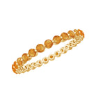 1.50 CT Orange Sapphire Floating Eternity Ring Orange Sapphire - ( AAA ) - Quality - Rosec Jewels