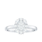 0.75 CT Certified Moissanite Cocktail Engagement Ring Moissanite - ( D-VS1 ) - Color and Clarity - Rosec Jewels